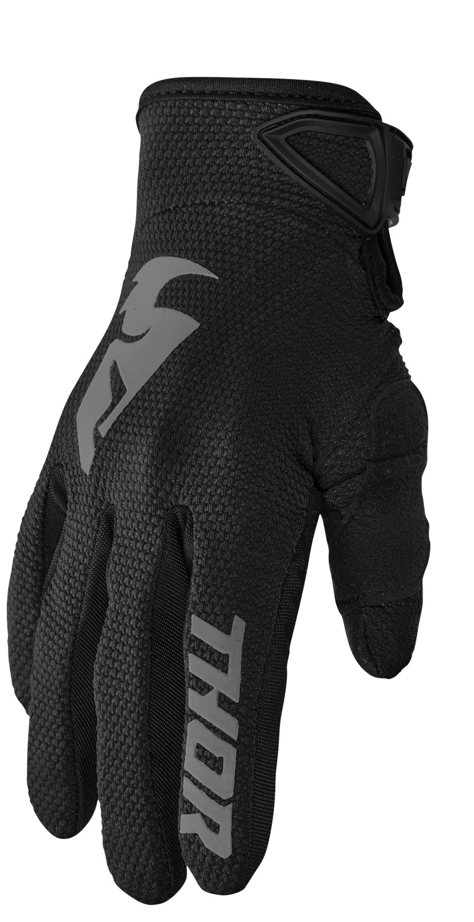Thor 2024 Motocross Gloves Sector Black Grey